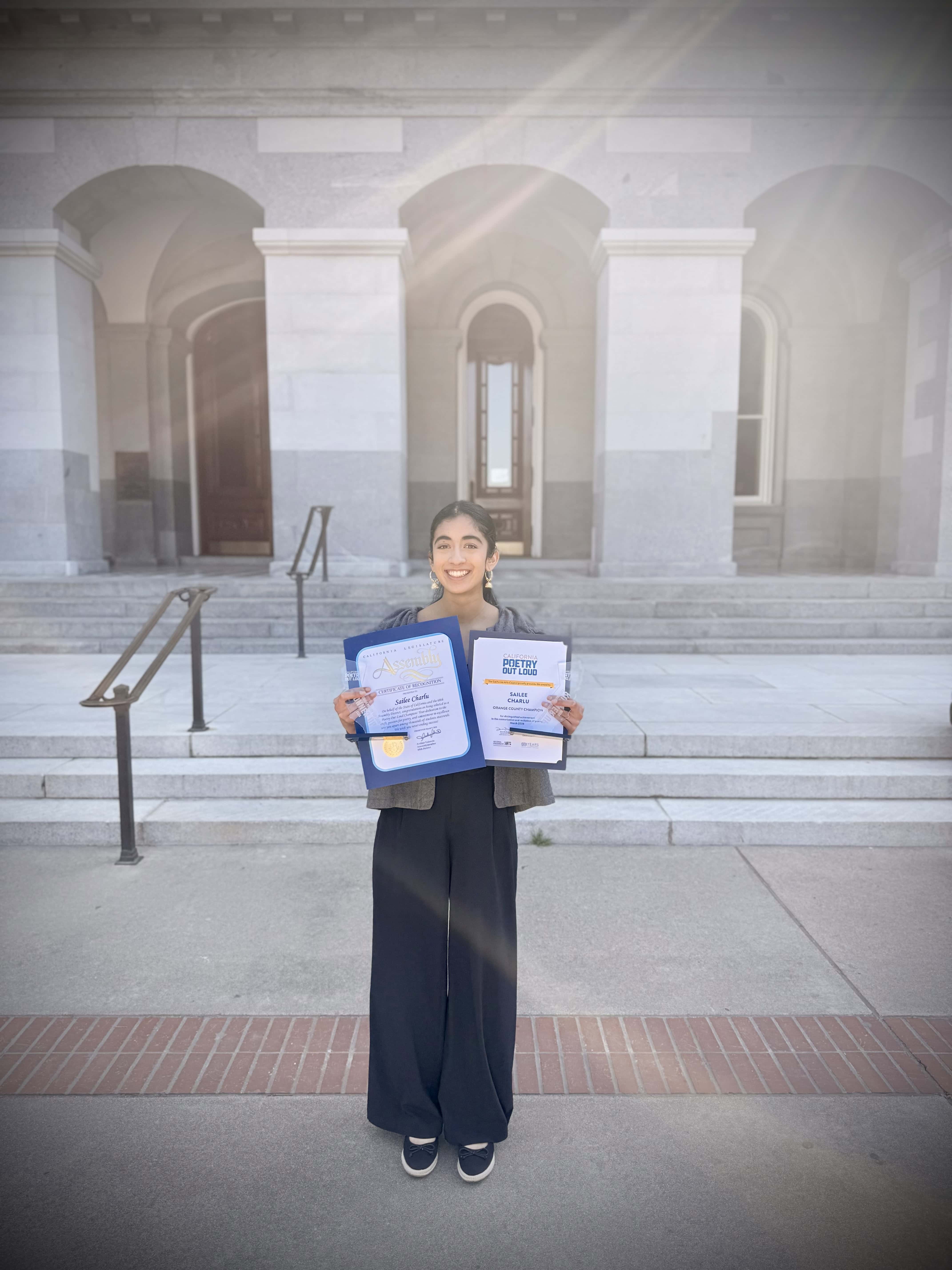 Sailee Charlu of Orange County School of the Arts