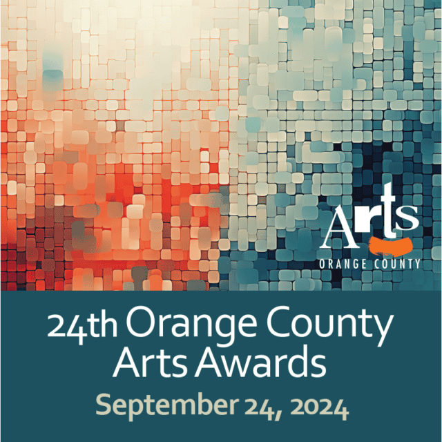 Promotional Graphic for the 24th Orange County Arts Awards, September 24, 2024