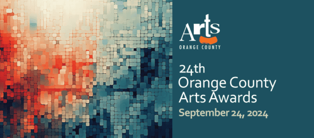 Promotional Graphic for the 24th Orange County Arts Awards, September 24, 2024